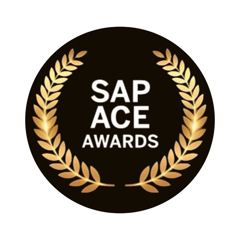 5x winner of SAP ACE Awards